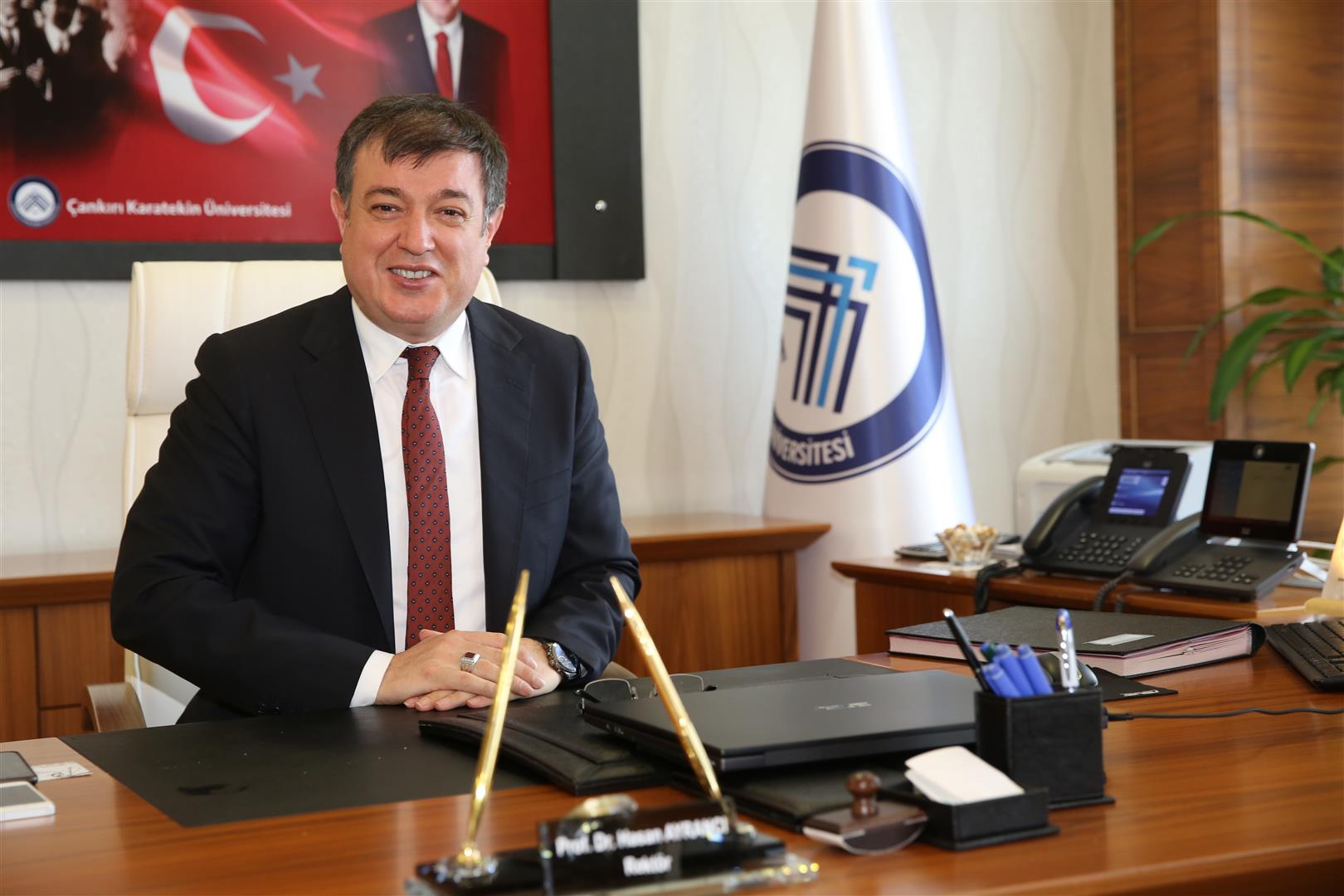 Rektörümüz Prof. Dr. Hasan Ayrancı Görevine Başladı