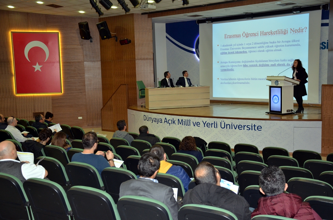 Erasmus+ Bilgilendirme Toplantısı Gerçekleştirildi