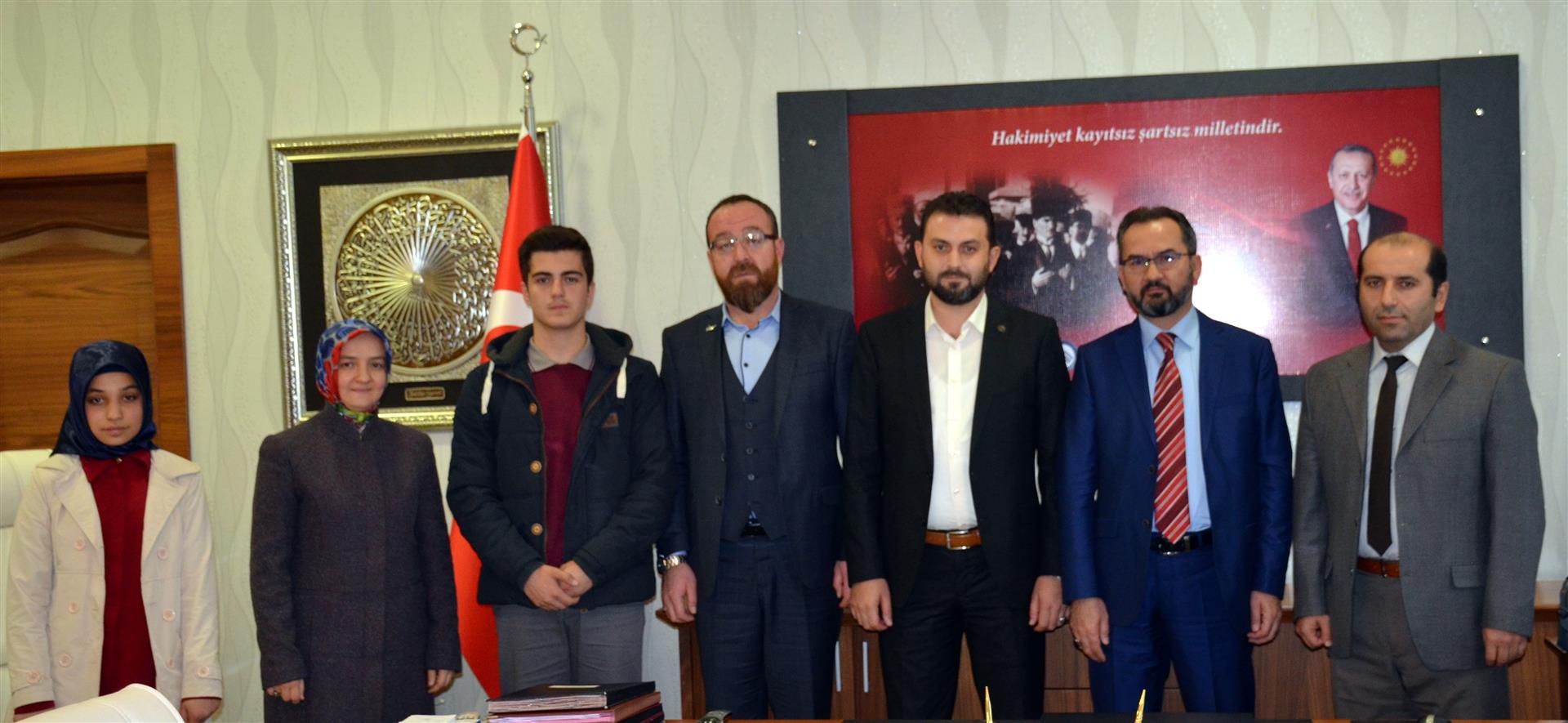 Fatih Sultan Mehmet Anadolu İmam Hatip Lisesi Rektörümüzü Ziyaret Etti