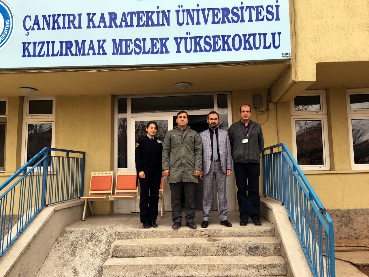 Rektör Aydınlı Kızılırmak Meslek Yüksekokulunu Ziyaret Etti