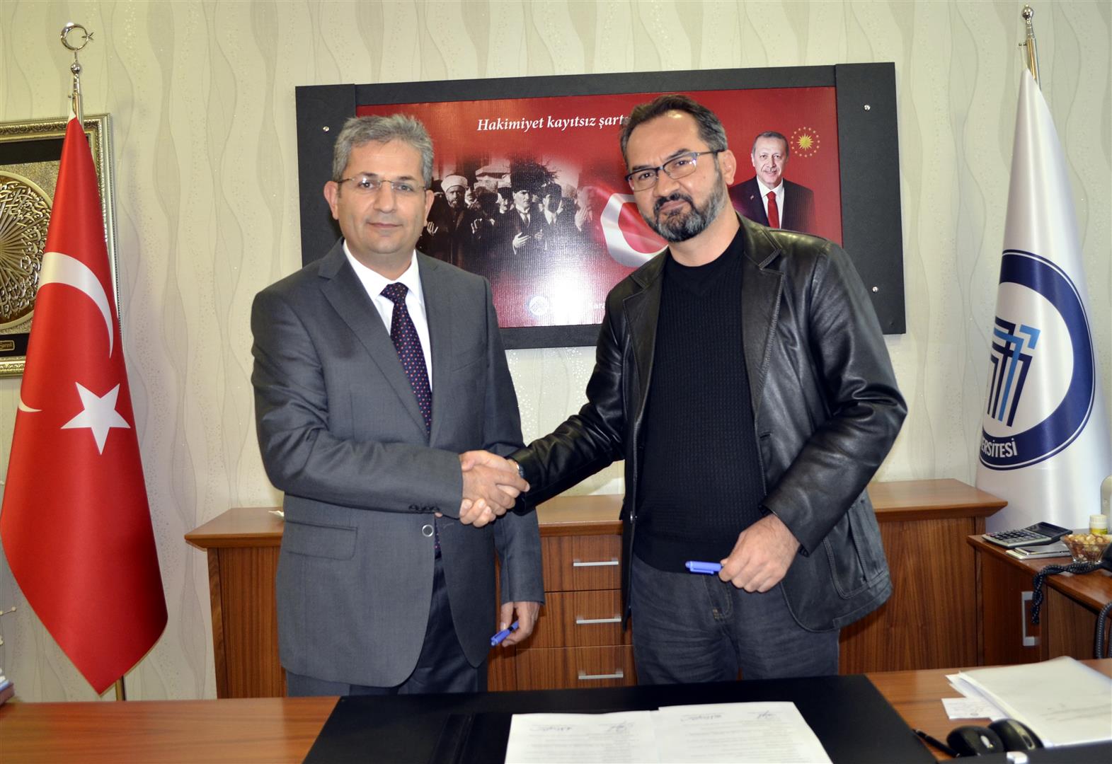 Üniversitemiz ve  Orman İşletme Müdürlüğü Arasında Kampüs Alanının Ağaçlandırılması Protokolü imzalandı