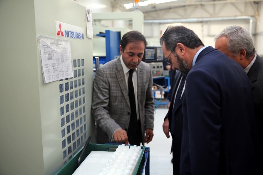 Rektör Aydınlı Şabanözü Organize Sanayi Bölgesinde İncelemelerde Bulundu