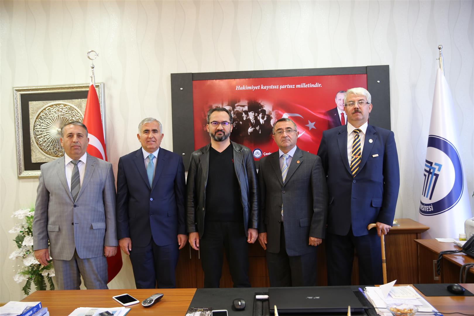 Türkiye Emekli Astsubaylar Derneği  (TEMAD) Çankırı İl Başkanlığı Rektörümüzü Ziyaret Etti