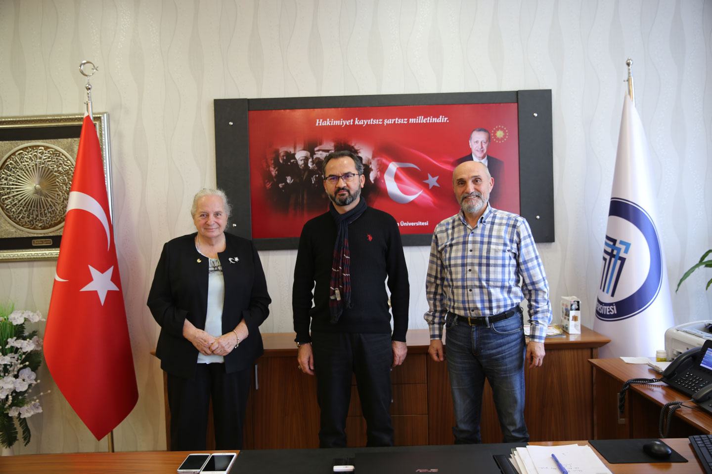 Timsal Karabekir Rektörümüzü Ziyaret Etti