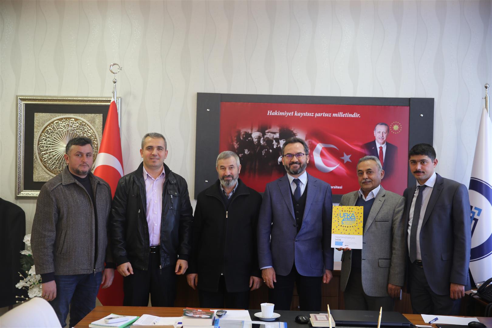 Çankırı Çevre ve Kültür Derneği Rektör Aydınlı’yı Ziyaret Etti