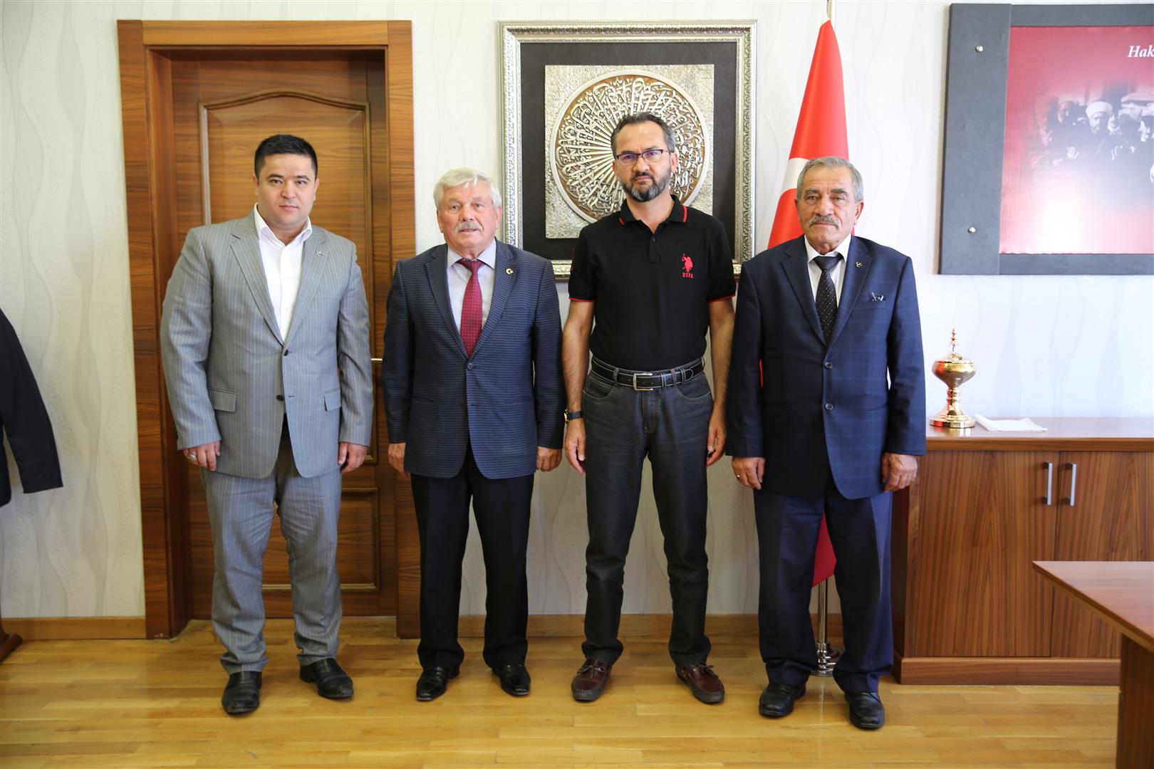 Şabanözü Belediye Başkanı Mustafa Karakaya Rektörümüzü Ziyaret Etti.