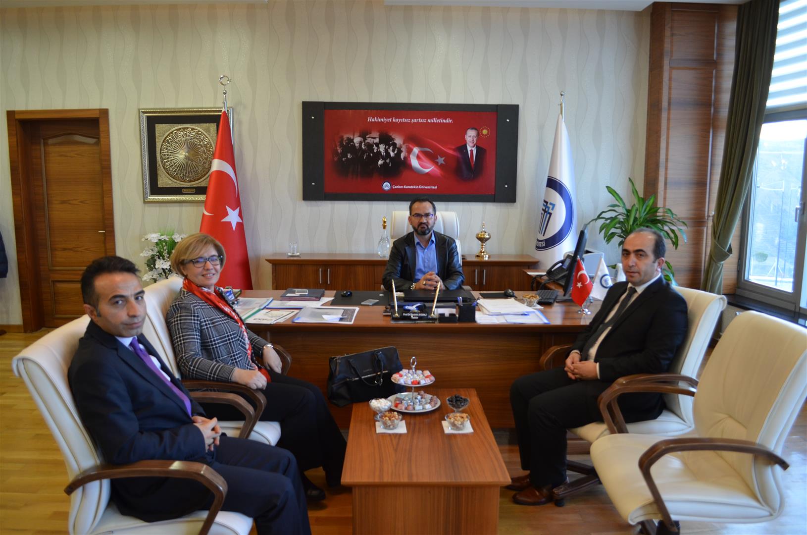 Prof. Dr. Selda Kaya Kılıç Rektörümüzü Ziyaret Etti