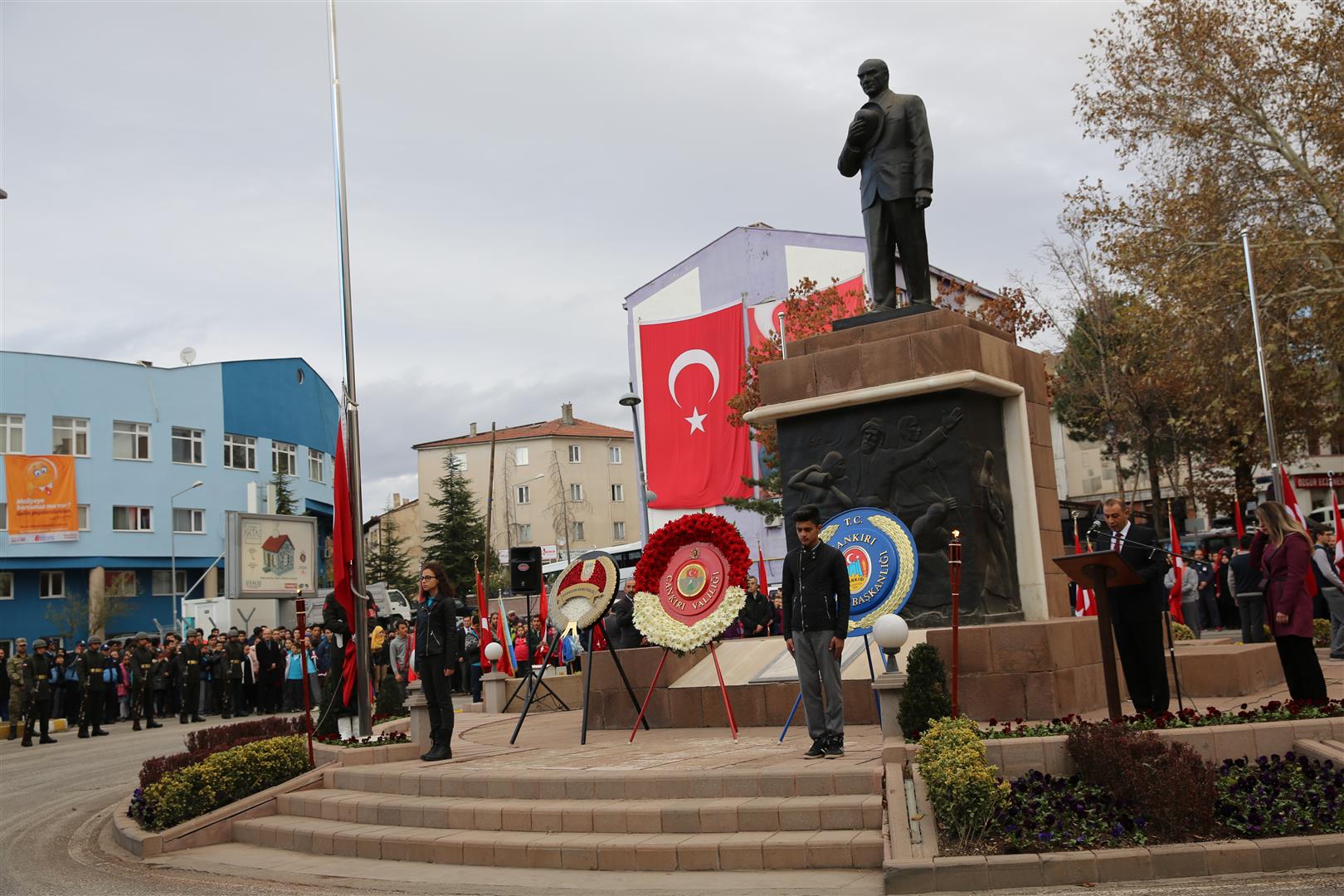 Ulu Önder Atatürk’ün Ölümünün 78. Yıldönümü Anma Programı Gerçekleştirildi