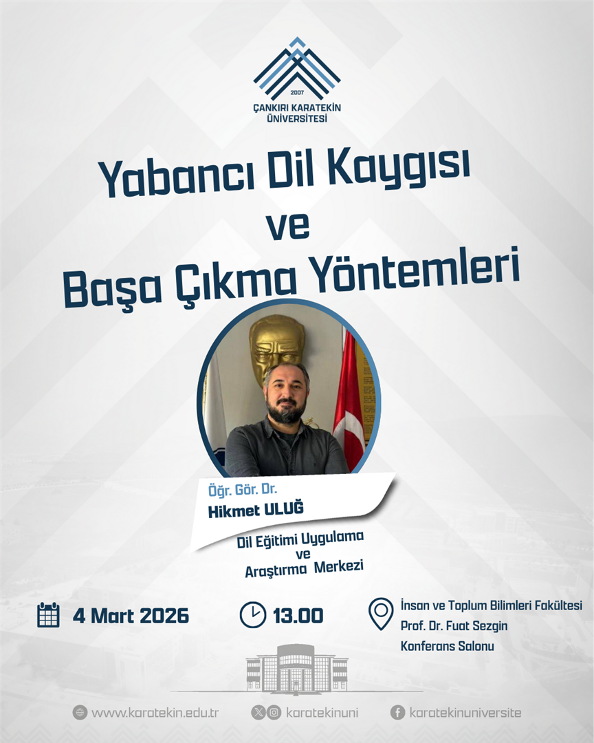 Yabancı Dil Kaygısı ve Başa Çıkma Yöntemleri