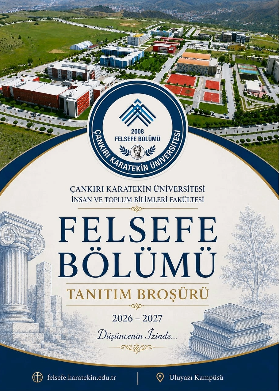 Felsefe Bölümü Tanıtım Broşürü