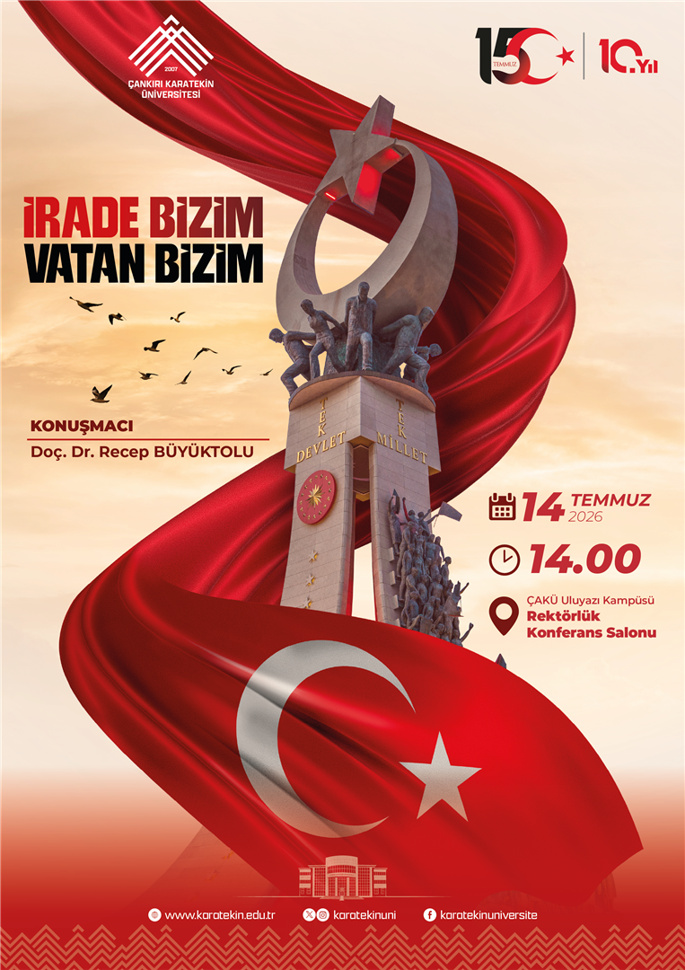 İrade Bizim, Vatan Bizim Konferansı