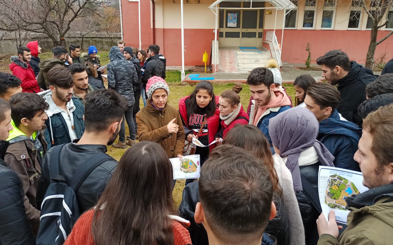 Sivil Savunma ve İtfaiyecilik Programı Öğrencilerine Oryantiring Eğitimi