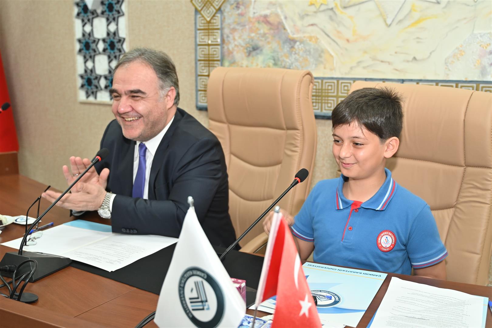 23 Nisan Özel: Geleceğin Bilim İnsanlarıyla ÇAKÜ Senatosu