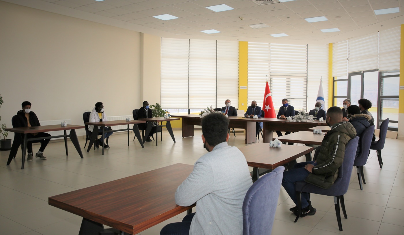 Sudan Büyükelçisi Adil Ibrahim Mustafa Ahmed Rektör Ayrancı’yı Ziyaret Etti
