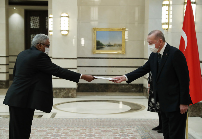 Sudan Büyükelçisi Adil Ibrahim Mustafa Ahmed Rektör Ayrancı’yı Ziyaret Etti