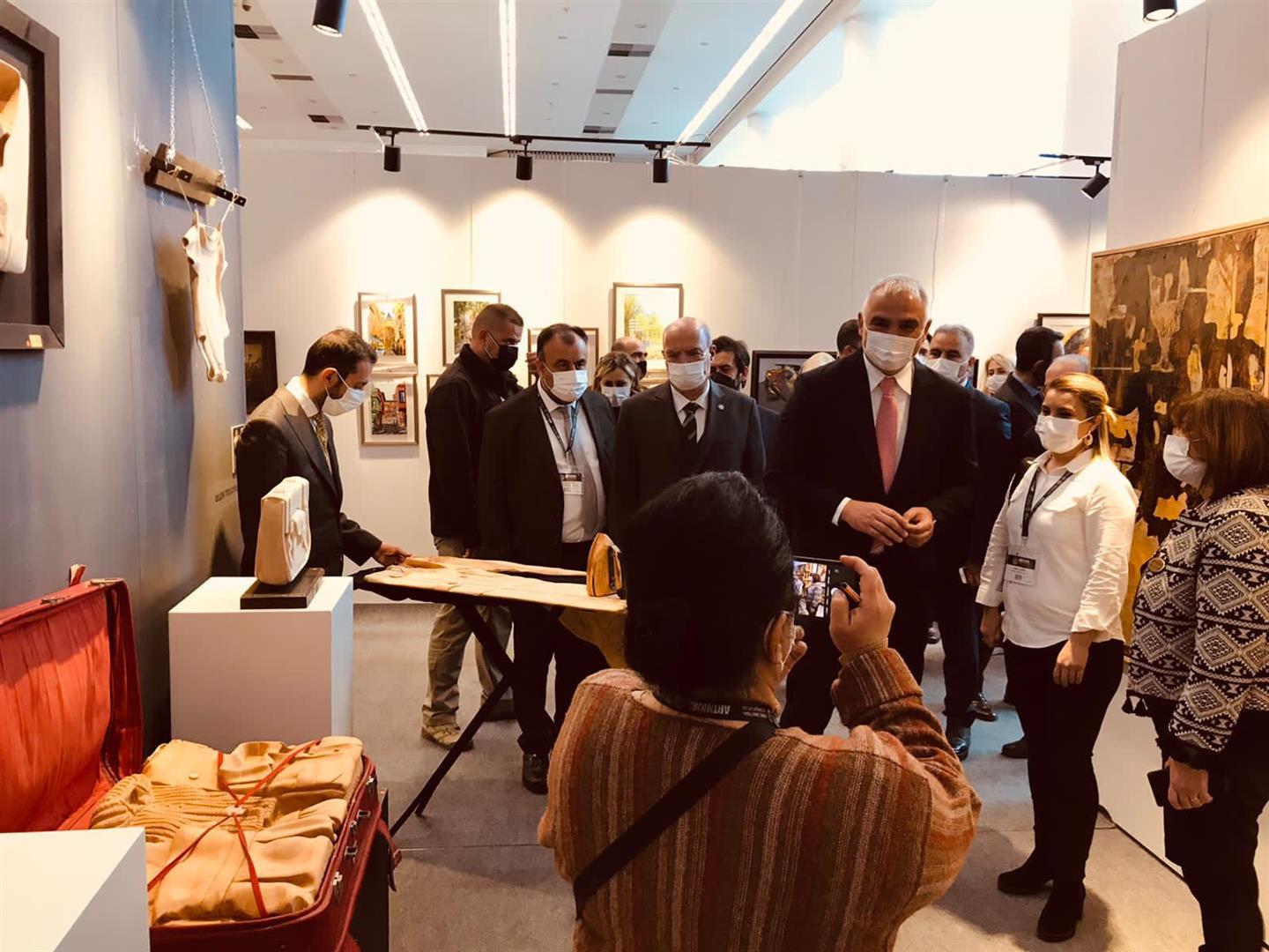 Öğretim Elemanımız Artankara 7. Uluslararası Çağdaş Sanat Fuarında