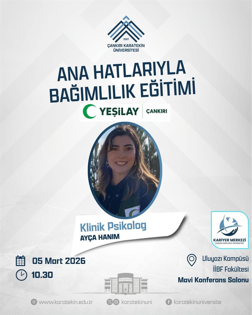 Ana Hatlarıyla Bağımlılık Eğitimi