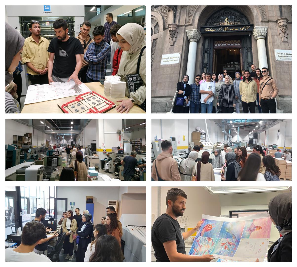 ÇAKÜ Grafik Tasarımı Bölümü Öğrencilerinden Ankara’ya Teknik Gezi