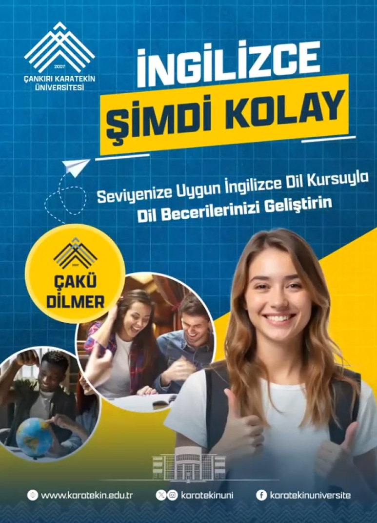 ÇAKÜ DİLMER 2026 BAHAR DÖNEMİ KURSLARI