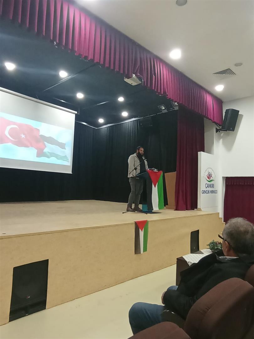 ÇAKÜ’de “Çözüm Ekseninde Filistin Meselesi” Konferansı