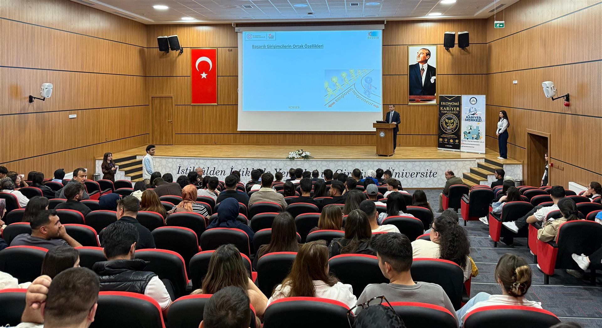 ÇAKÜ’de Girişimcilik ve KOSGEB Destekleri Konferansı Gerçekleştirildi