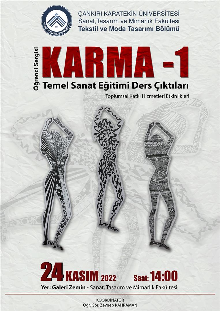 KARMA-1 Temel Sanat Eğitimi Ders Çıktıları