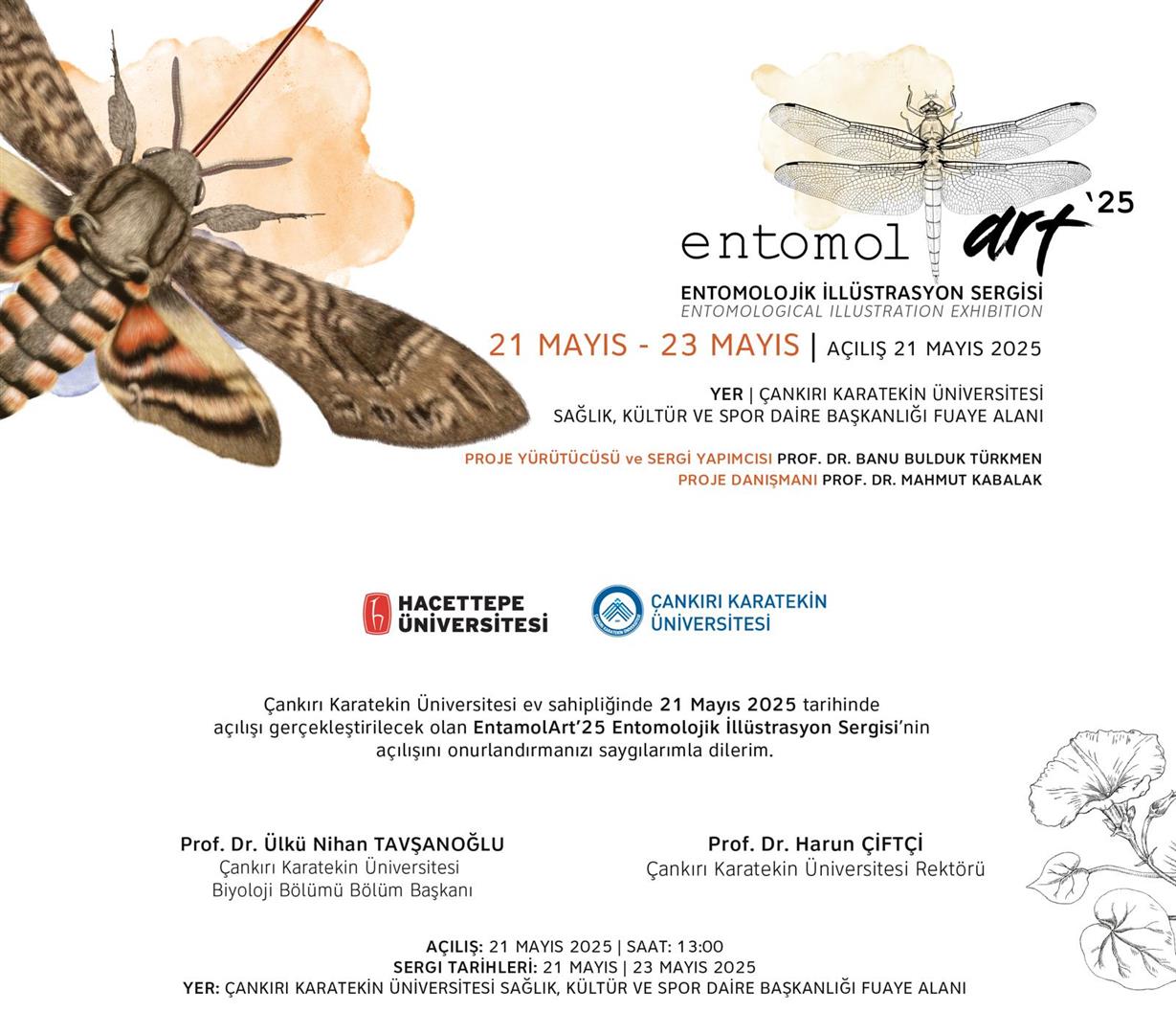 Entomolojik İllüstrasyon Sergisi