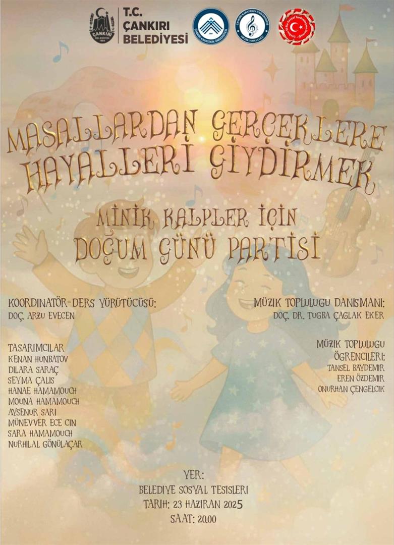 Masallardan Gerçeklere Hayalleri Giydirmek: Minik Kalpler için Doğum Günü Partisi