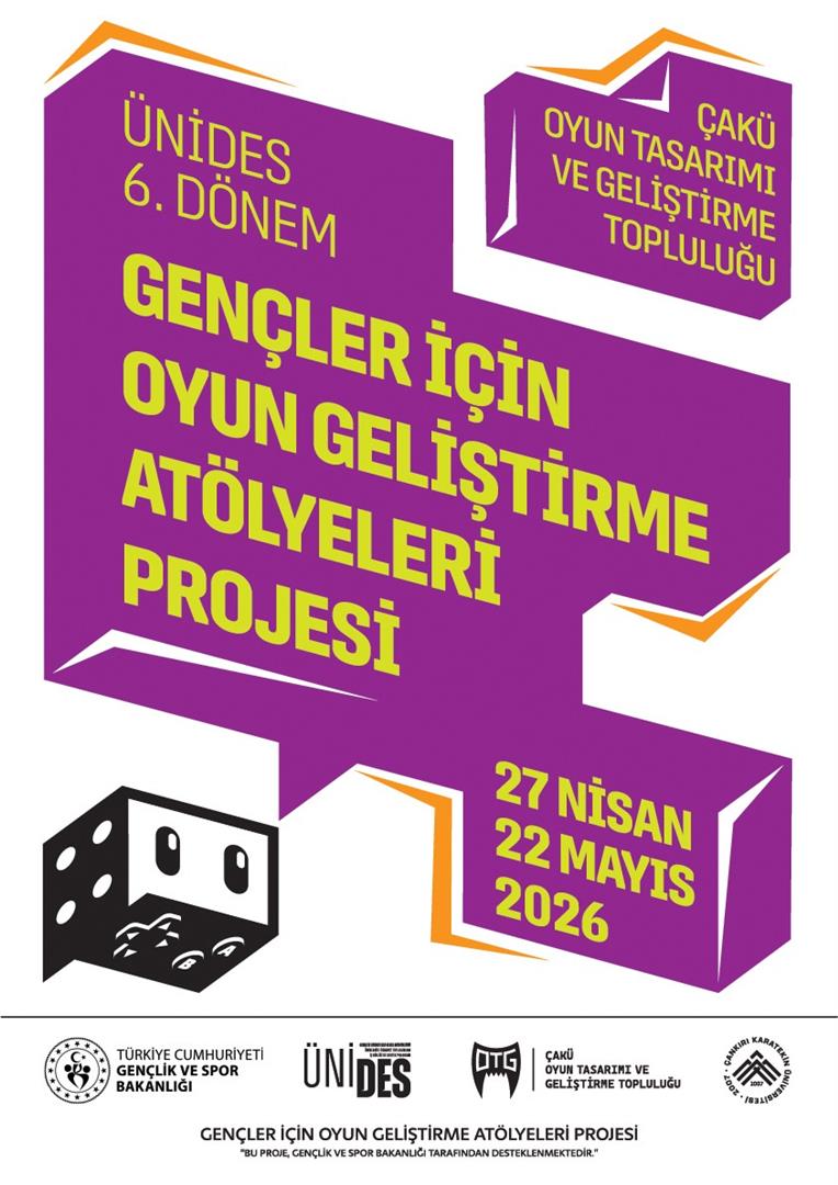 Gençler için Oyun Geliştirme Atölyeleri Projesi Başlıyor