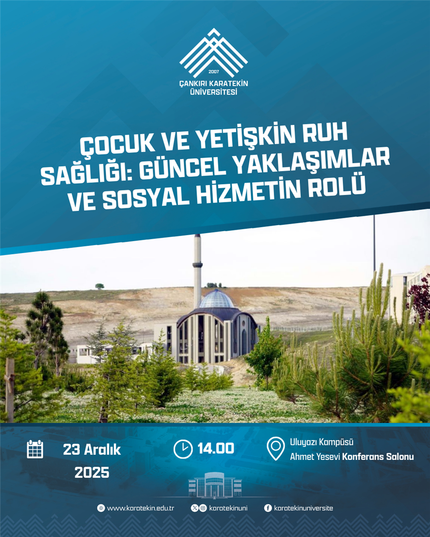 Çocuk ve Yetişkin Ruh Sağlığı: Güncel Yaklaşımlar ve Sosyal Hizmetin Rolü