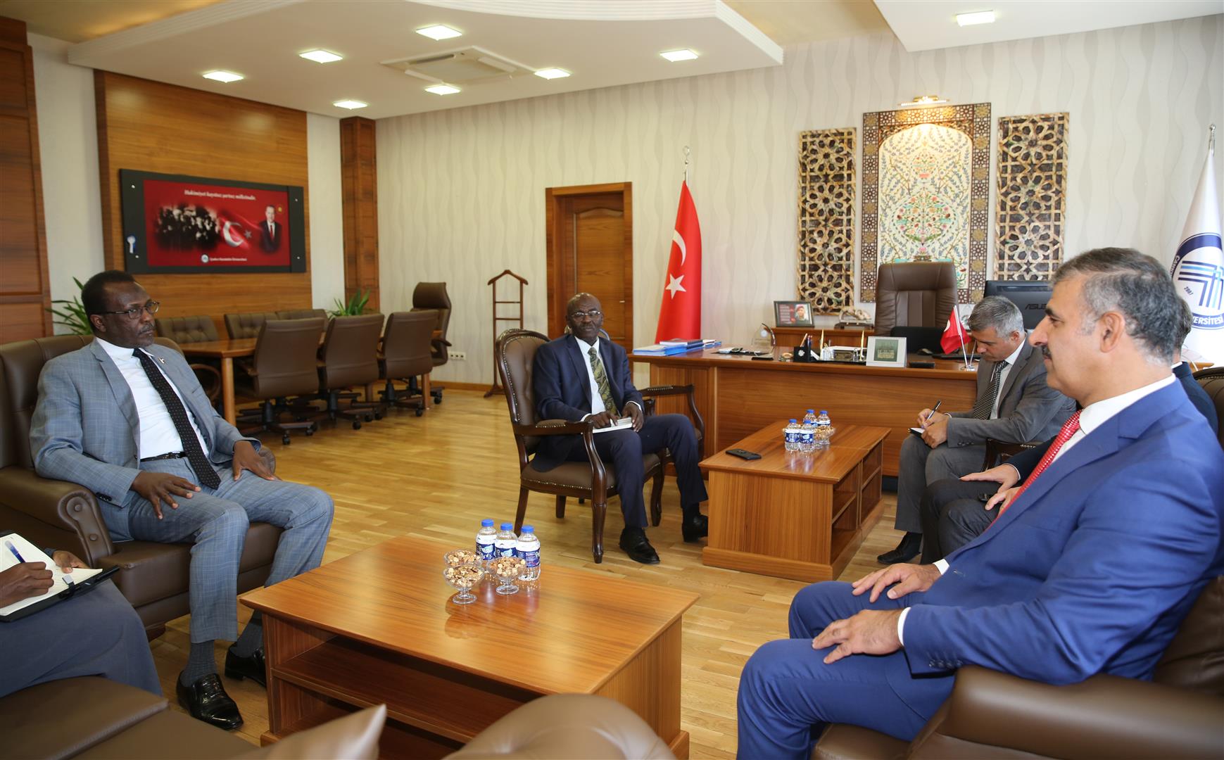 Sudan Ankara Büyükelçisi ÇAKÜ’de