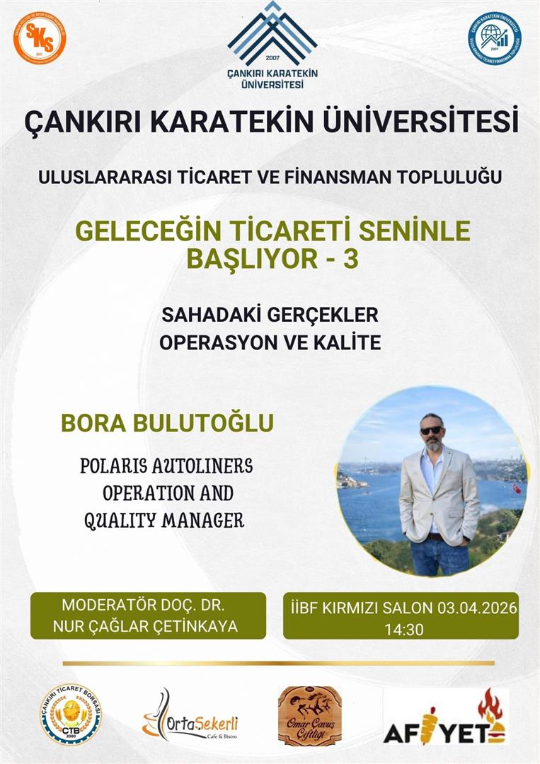 Geleceğin Ticareti Seninle Başlıyor - 3 : Sahadaki Gerçekler: Operasyon ve Kalite