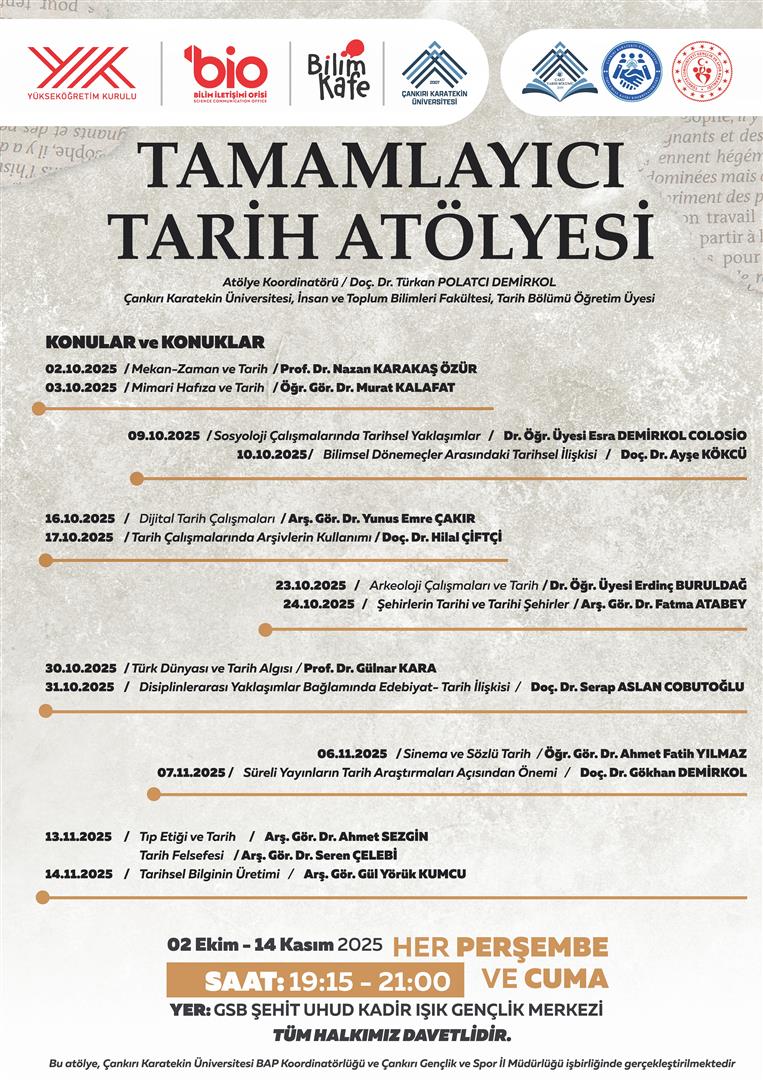 Tamamlayıcı Tarih Atölyesi