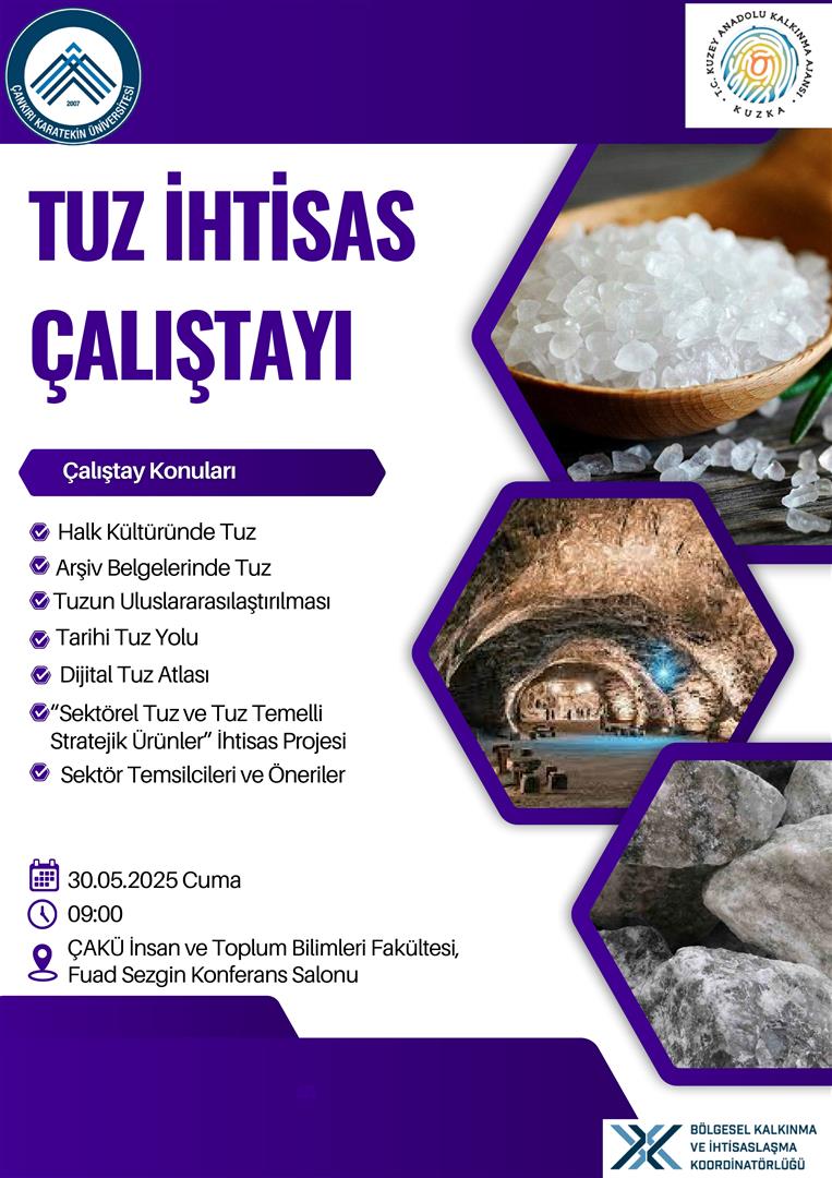 Tuz İhtisas Çalıştayı