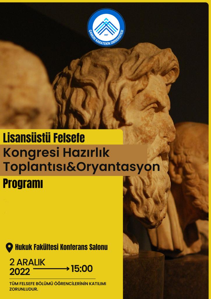 Lisansüstü Felsefe Kongresi Hazırlık Programı