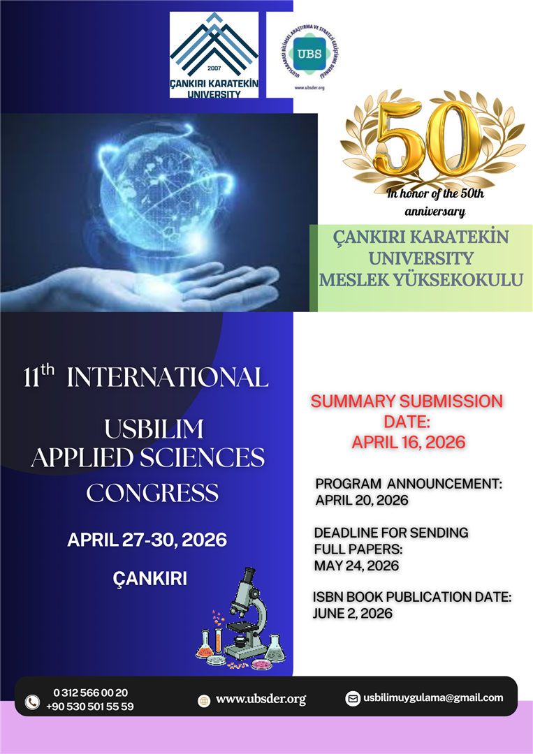 USBİLİM 11 Sosyal Bilimler Kongresi