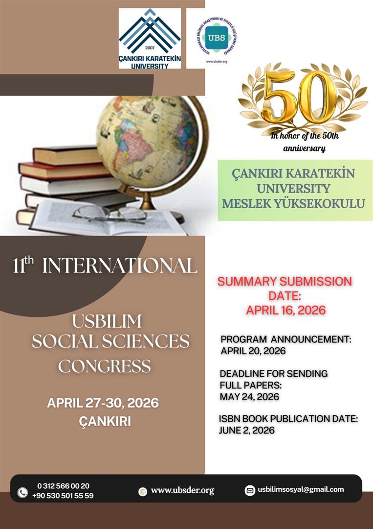 USBİLİM 11 Sosyal Bilimler Kongresi