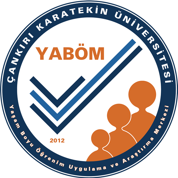 Çankırı Karatekin Üniversitesi Yaşam Boyu Öğrenim Uygulama ve Araştırma Merkezi<br/>(Sürekli Eğitim Merkezi) Logosu